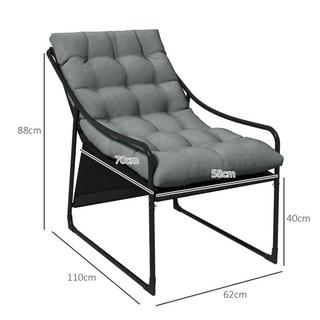 Outsunny Chaise de jardin  