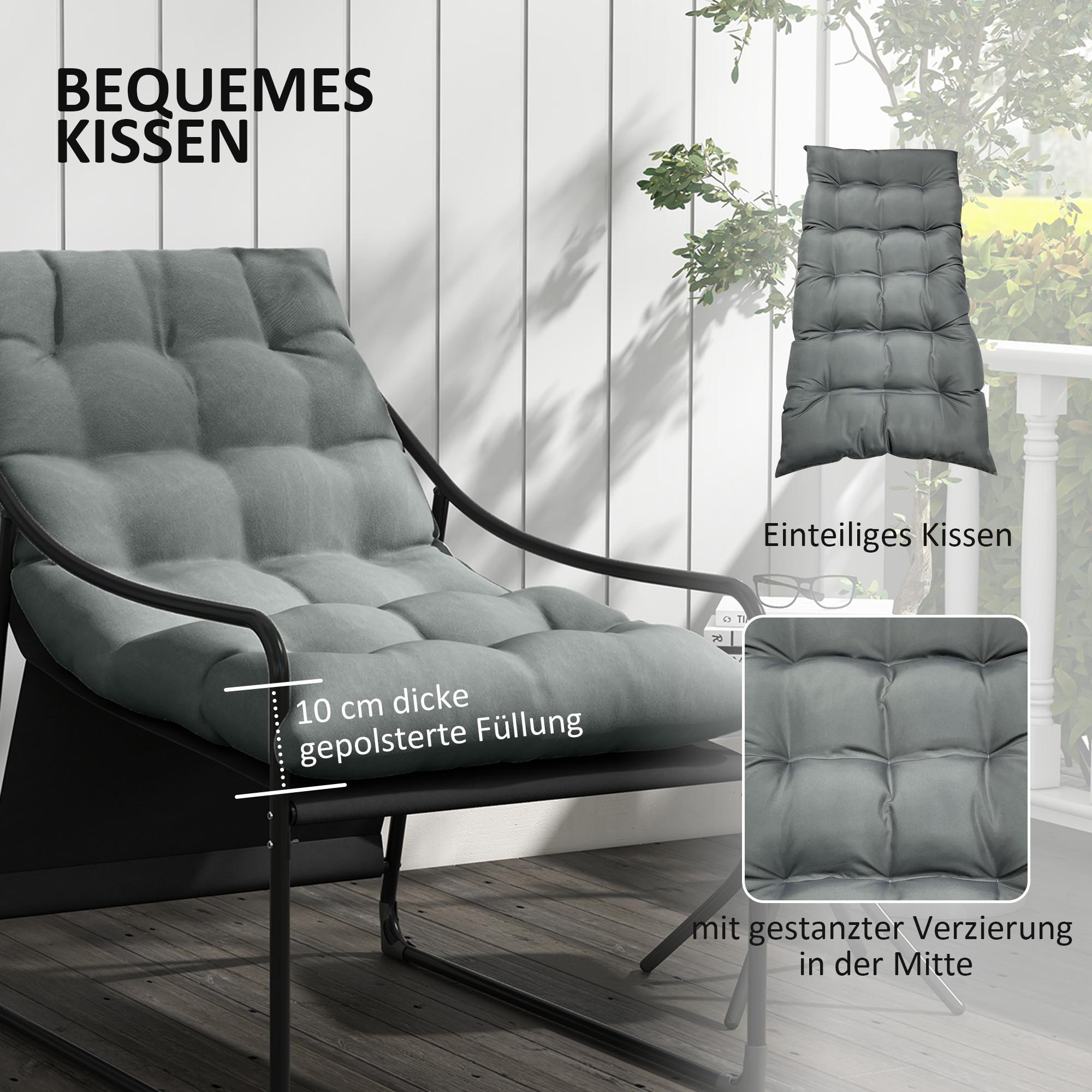 Outsunny Chaise de jardin  