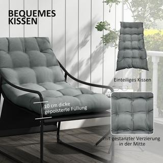 Outsunny Chaise de jardin  