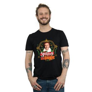 Elf Smiling is My Favorite T-Shirt  