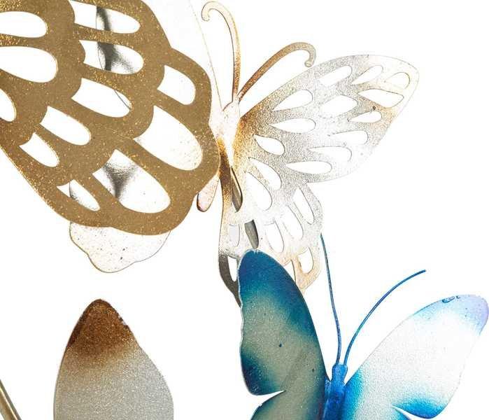 mutoni Decorazione murale farfalle blu  