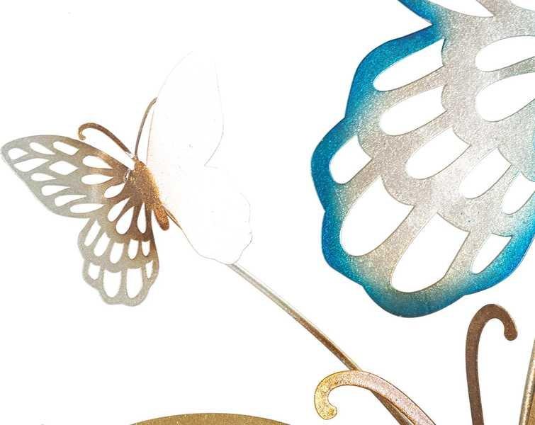 mutoni Decorazione murale farfalle blu  