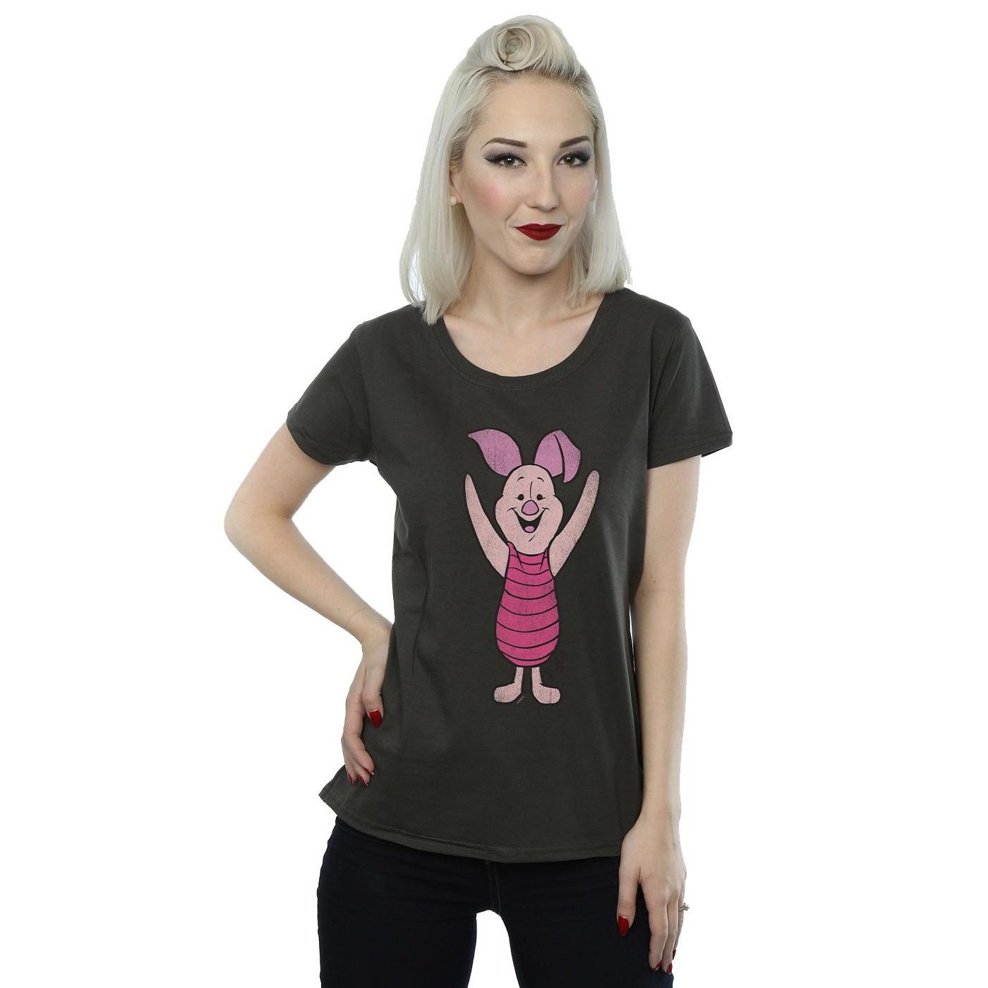 Winnie the Pooh T-shirt stampata Porcellino  