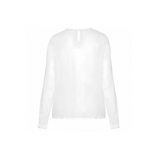Kariban Krepp Langarmbluse  