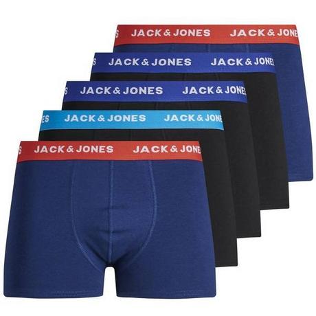 JACK & JONES JACLEE 5 PACK Boxer  Pack de 5 Stretch-JACLEE TRUNKS 5 PACK 