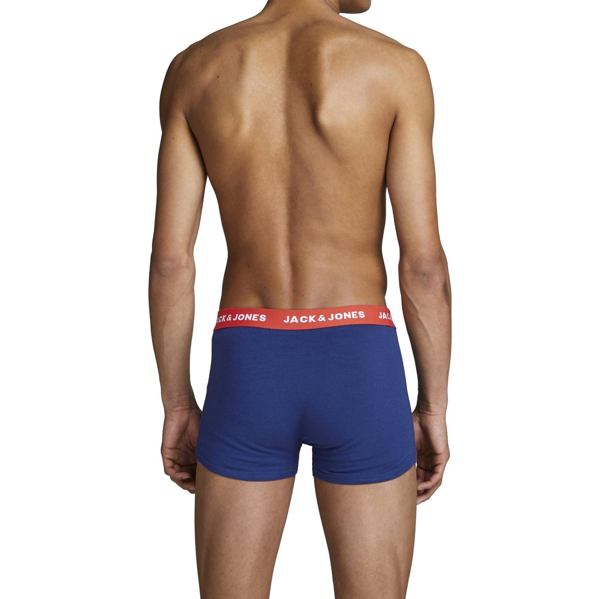 JACK & JONES JACLEE 5 PACK Boxer Uomini Confezione da 5 Stretch-JACLEE TRUNKS 5 PACK 