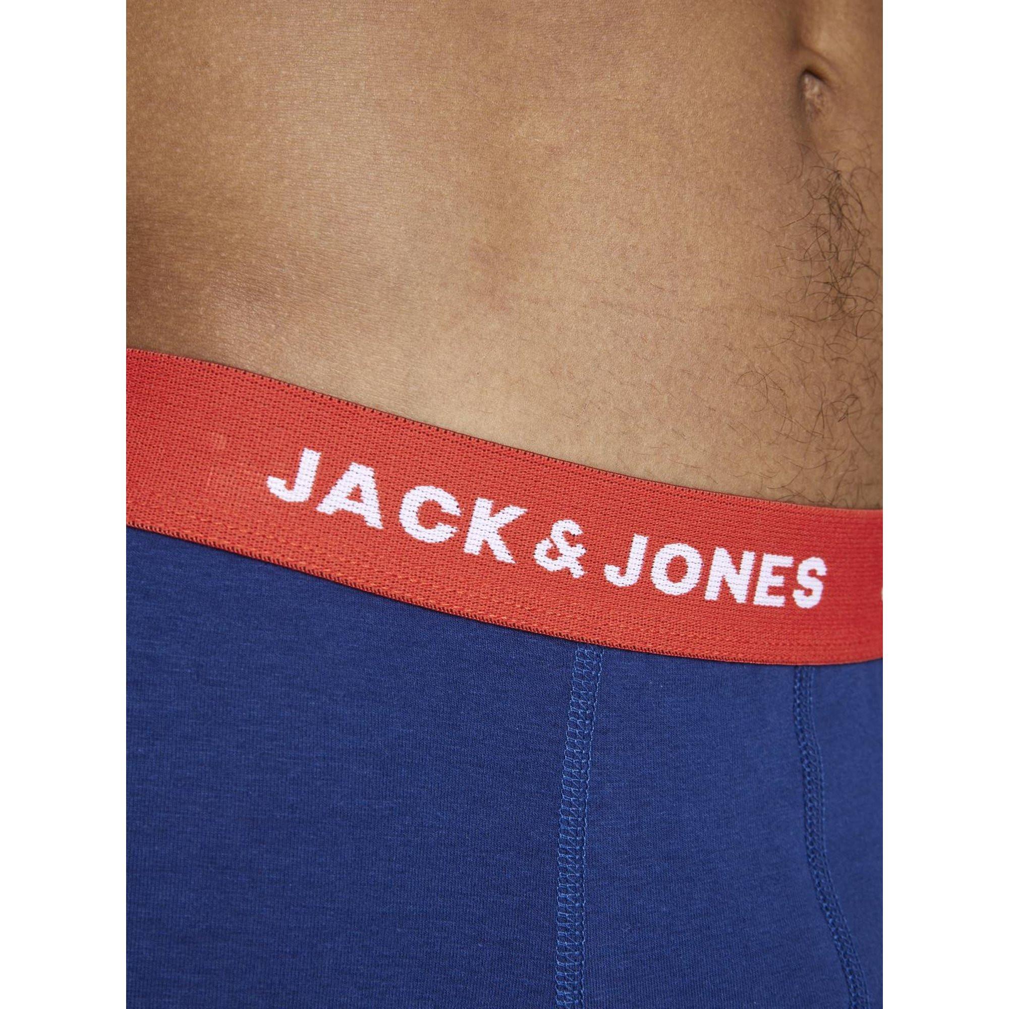 JACK & JONES JACLEE 5 PACK Boxer Uomini Confezione da 5 Stretch-JACLEE TRUNKS 5 PACK 