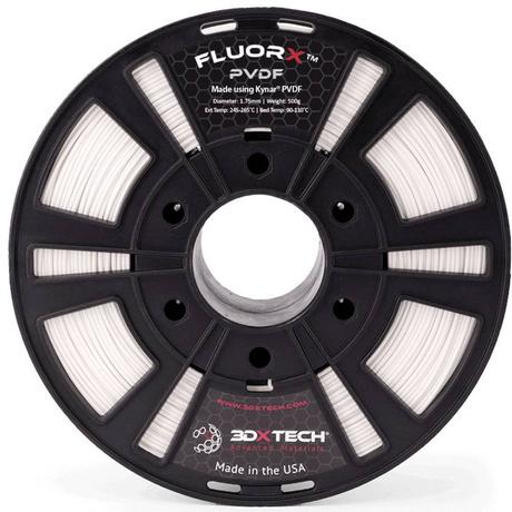 3D Xtech  Filament 3DXTech FluorX PVDF, 1.75 mm, 750g 