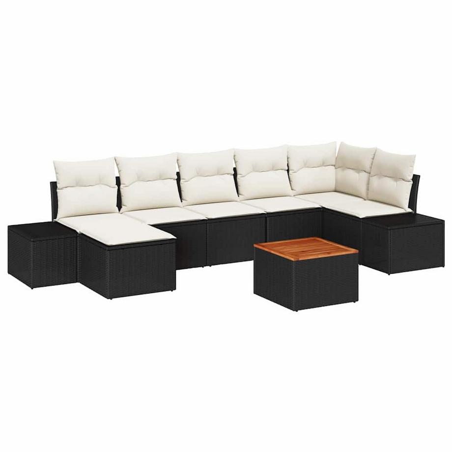 Outdoor sofa poly-rattan