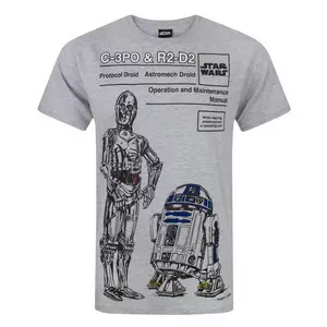 C3PO And R2D2 TShirt