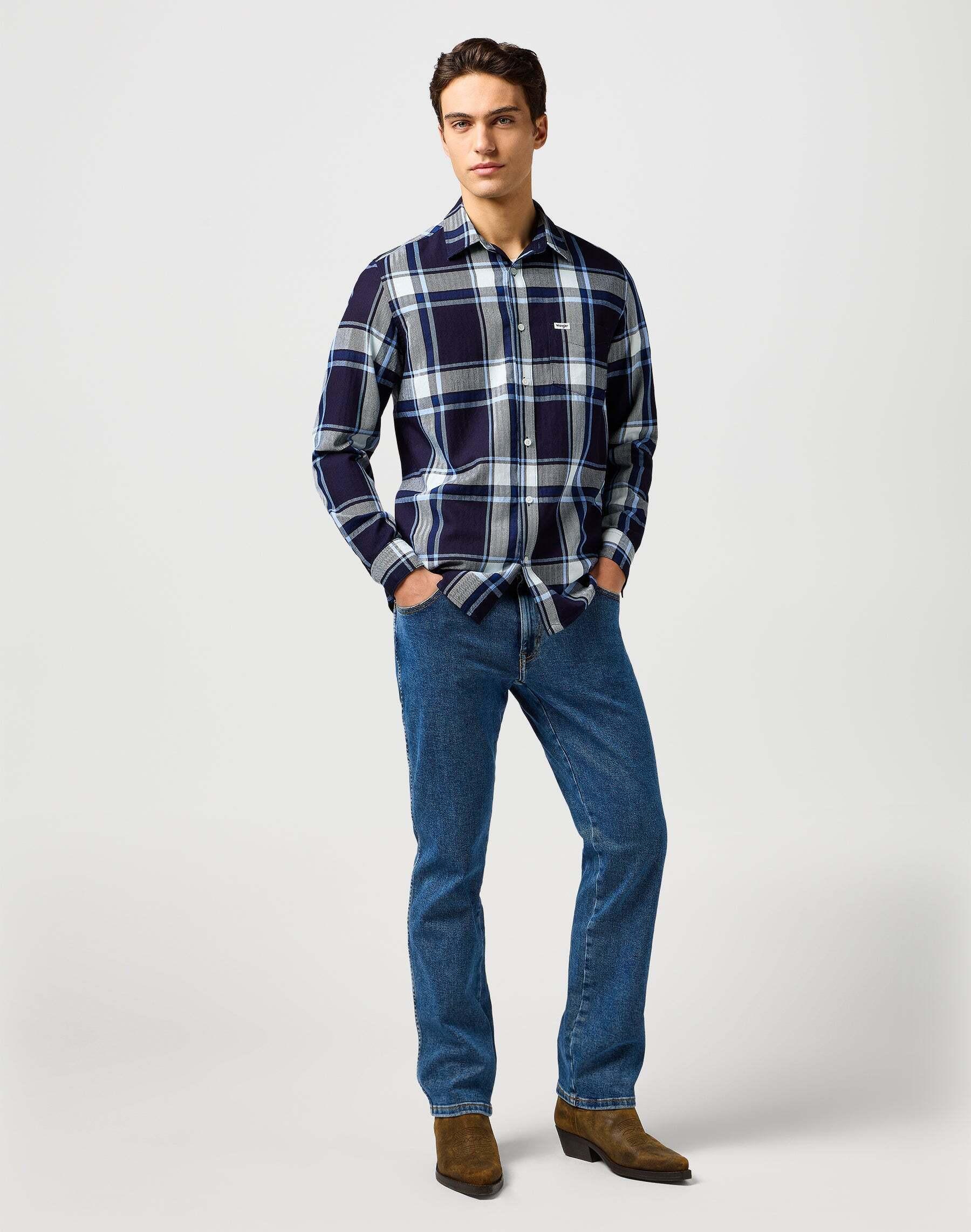 Wrangler  Chemise à manches longues 1 Pkt Shirt 