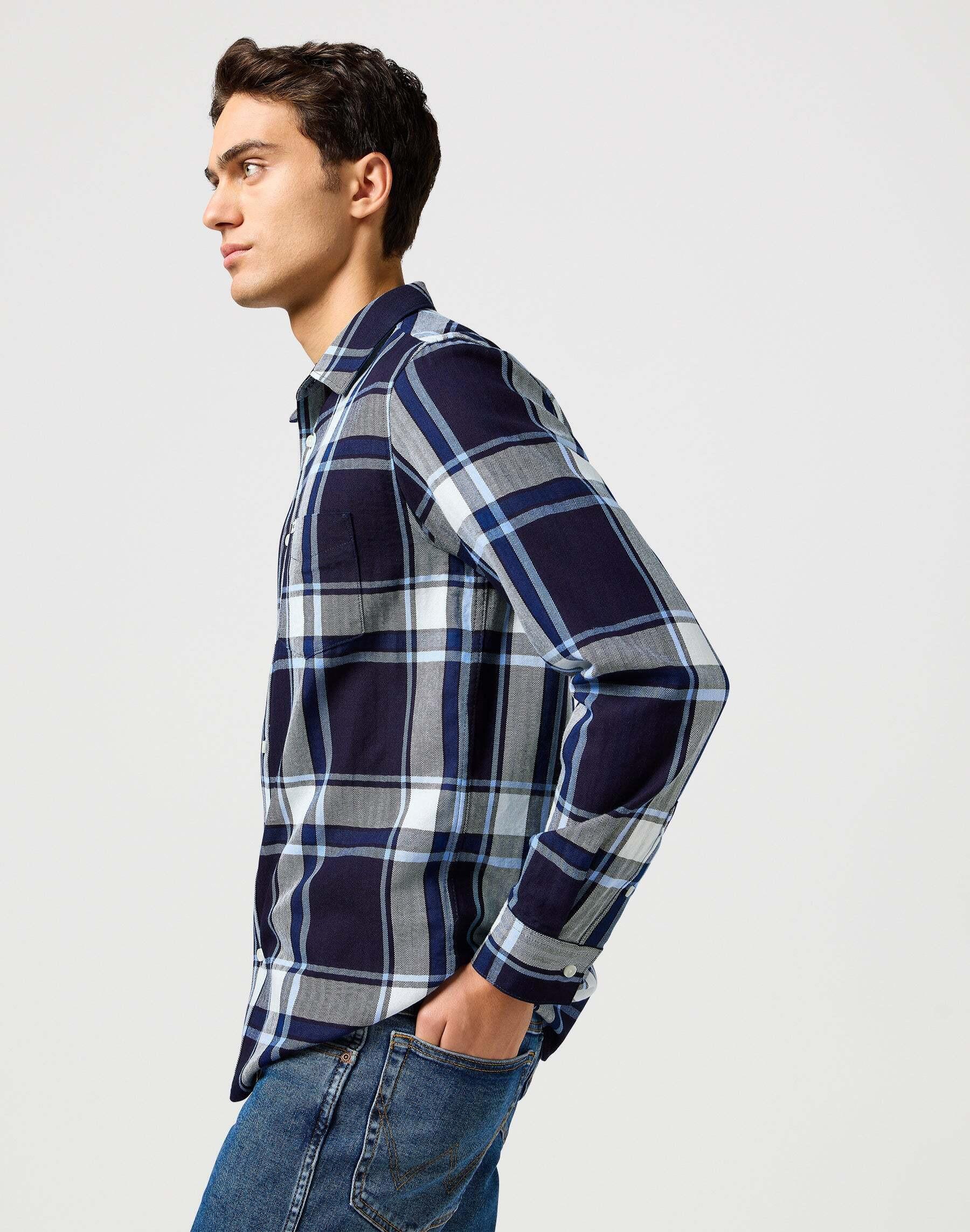 Wrangler  Chemise à manches longues 1 Pkt Shirt 