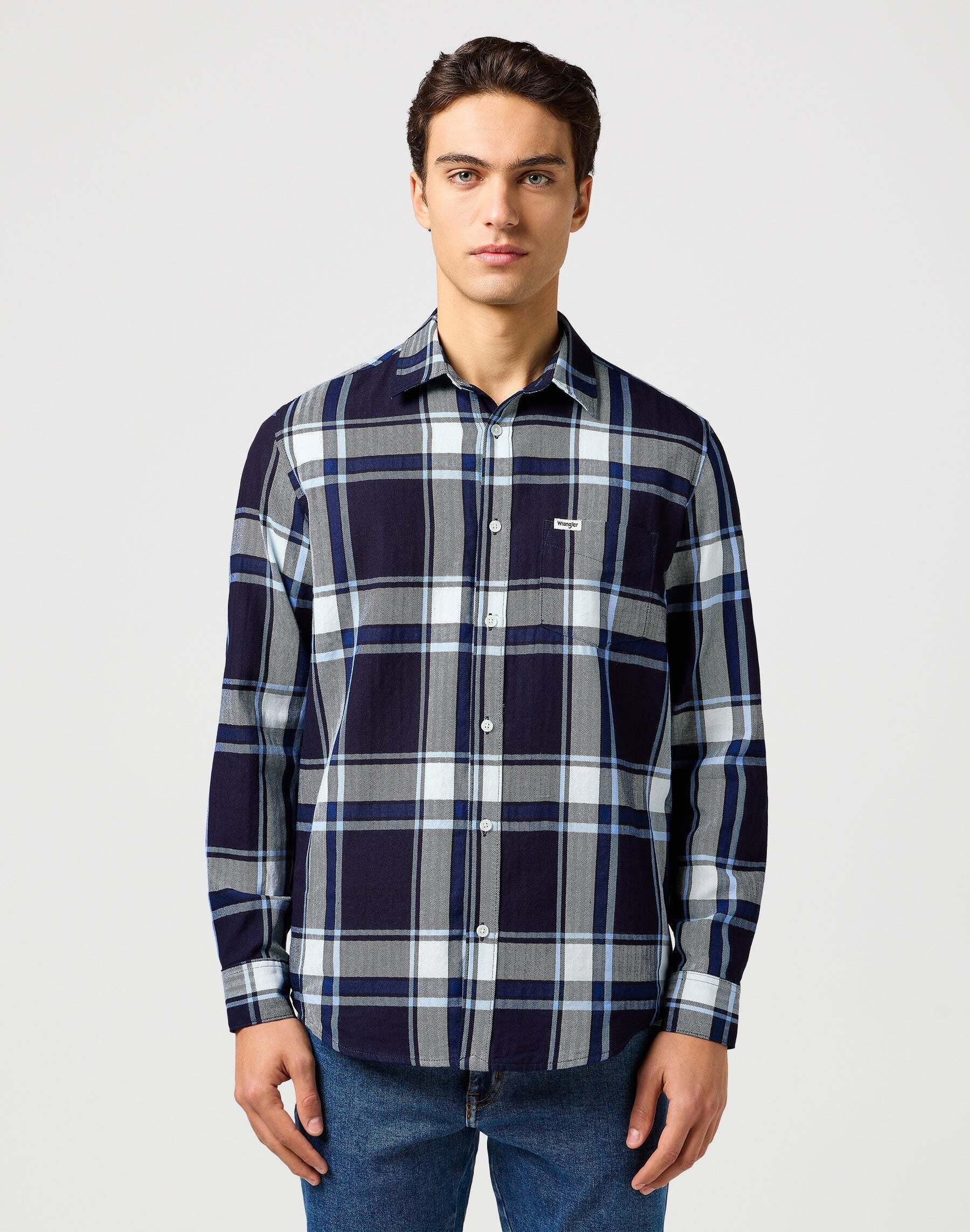 Wrangler  Chemise à manches longues 1 Pkt Shirt 