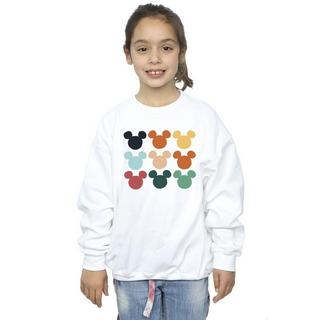 Disney  Mickey Mouse Heads Square Sweatshirt 