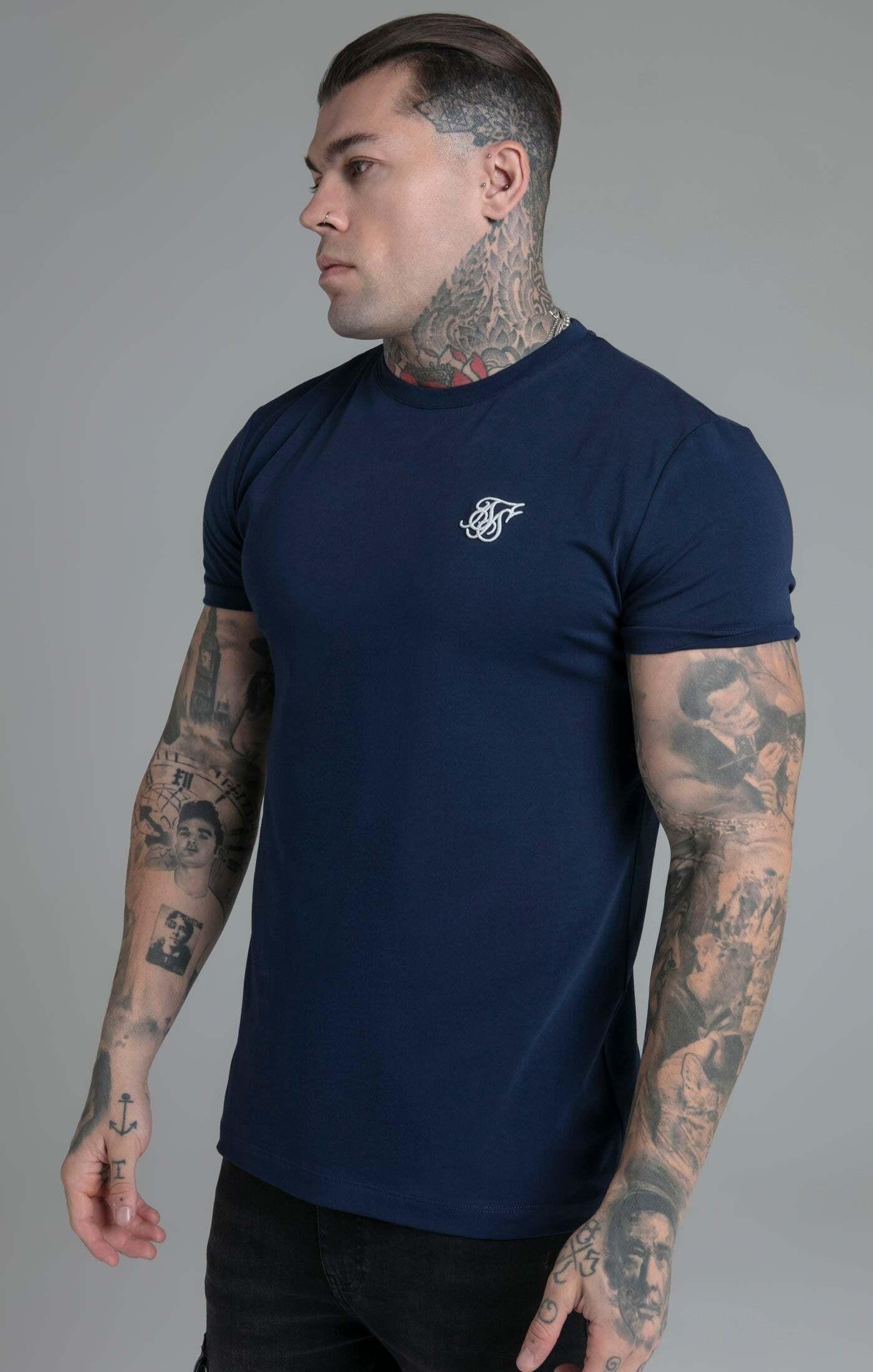 Sik Silk  T-Shirts Muscle Fit T-Shirt 