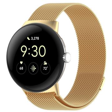 Google Pixel Watch 3 - 45mm - Magnetisches Ersatzarmband Milanese