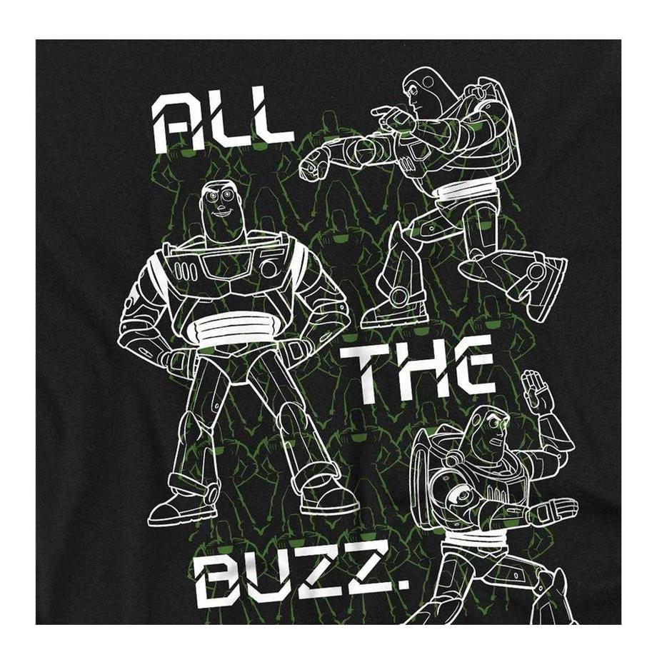 Toy Story Buzz Lightyear Grafikdruck T-Shirt  