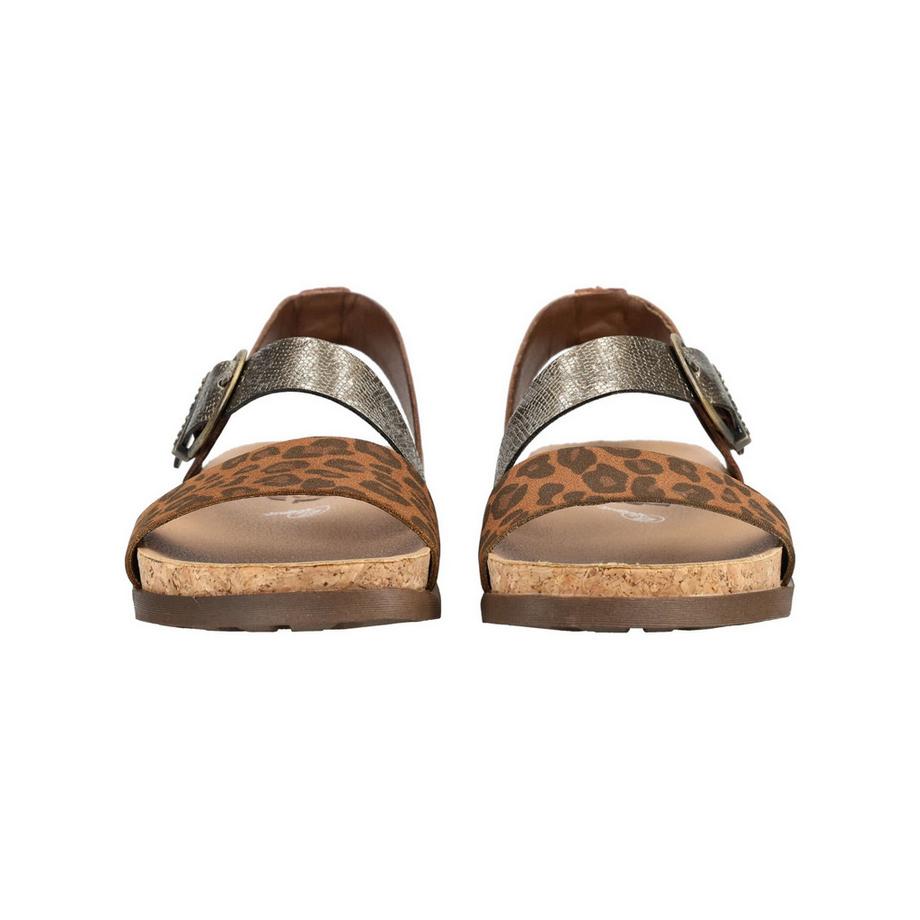 Blowfish Sandali con Stampa Leopardo e Fibbia  