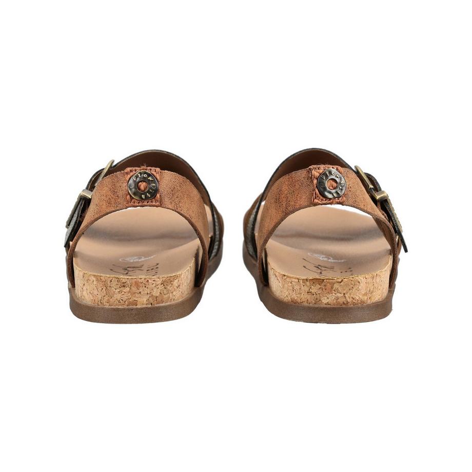 Blowfish Sandali con Stampa Leopardo e Fibbia  