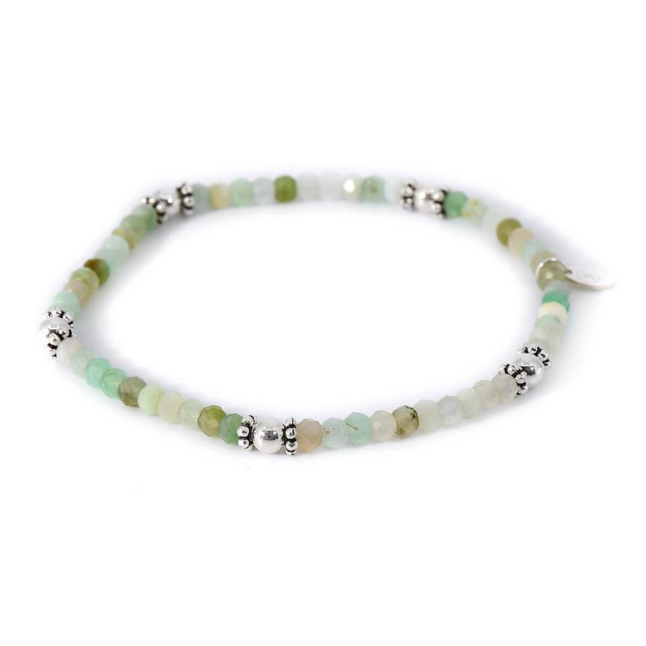 Balibay  Shaima  Armband mit Chrysopras & Silber 