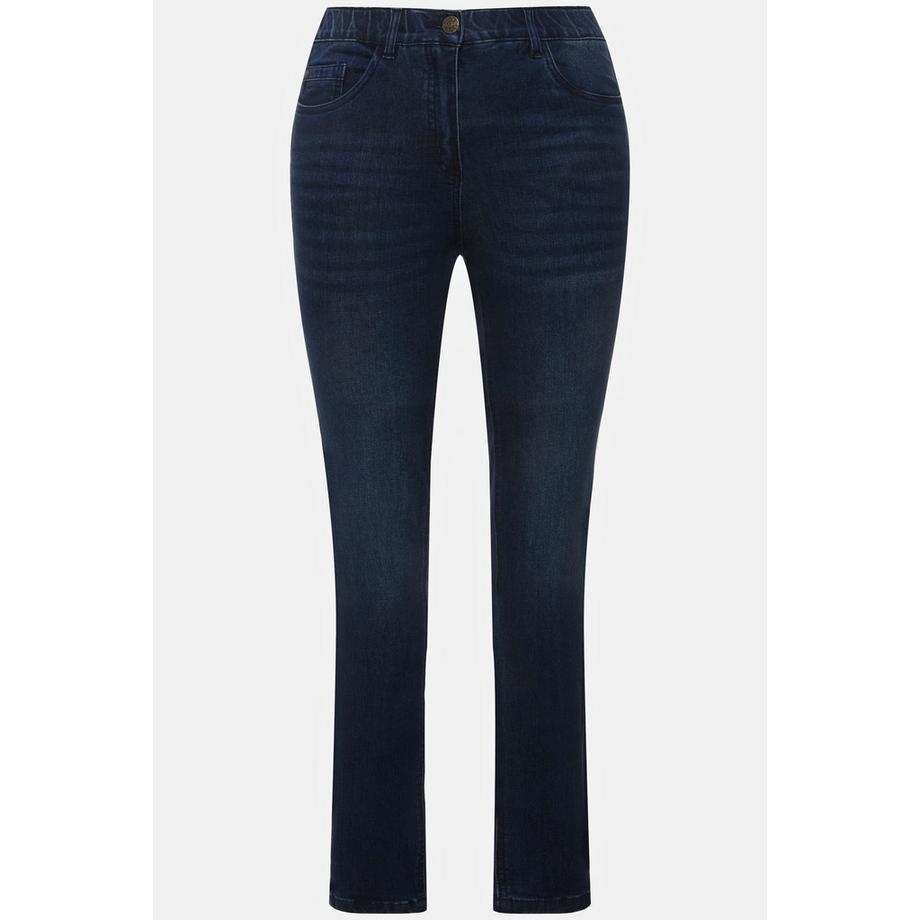 Ulla Popken Jean Sarah Skinny Taille Haute 5 Poches  