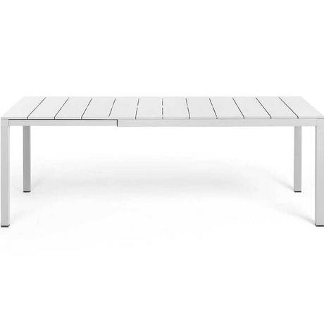 NARDI outdoor Table de jardin extensible Rio bianco 140  