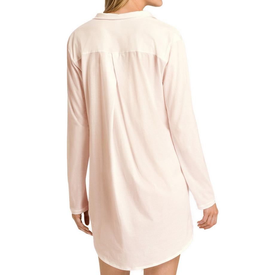 HANRO Cotton Deluxe Langarm Nachthemd  
