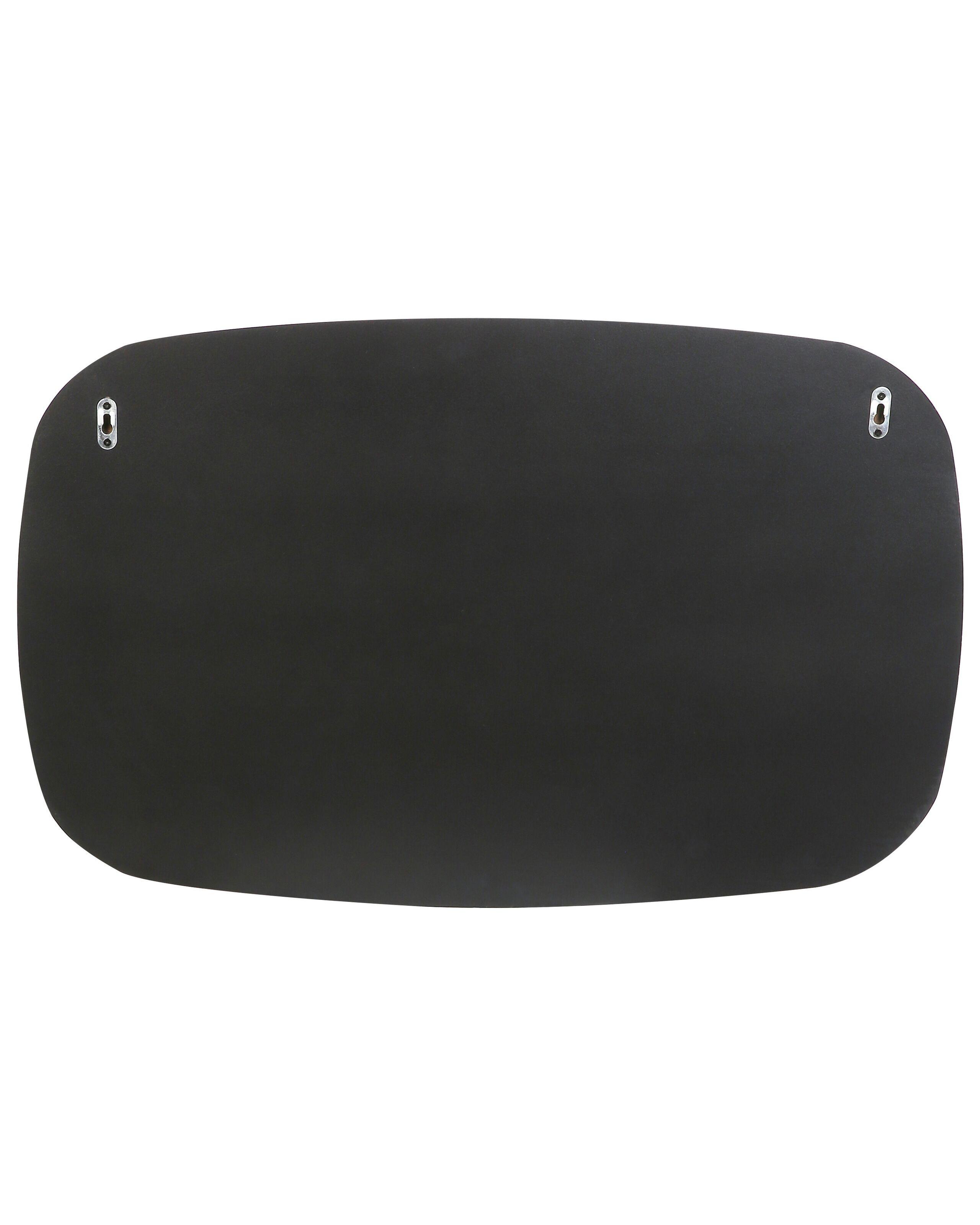 Beliani Wandspiegel mit Ablage aus MDF-Platte Glamourös DOSNON  