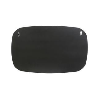 Beliani Wandspiegel mit Ablage aus MDF-Platte Glamourös DOSNON  