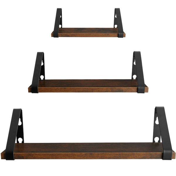 Tectake 3 Hängeregale Cowell  