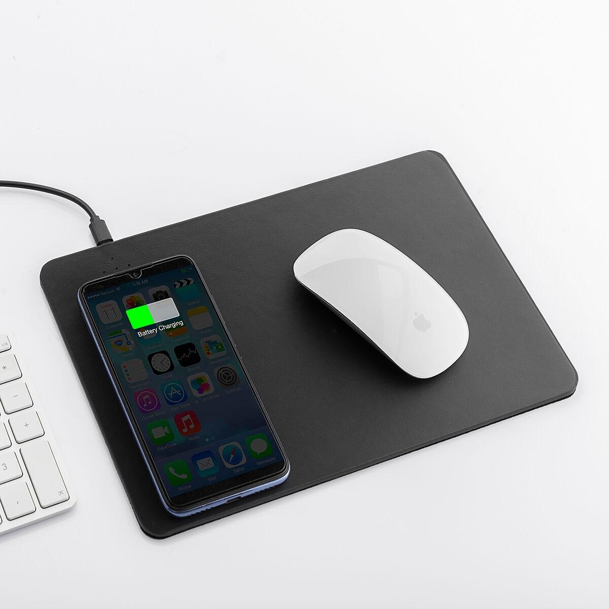 InnovaGoods  Mouse-Pad mit kabellosem Ladegerät 2 in 1 Padwer InnovaGoods 