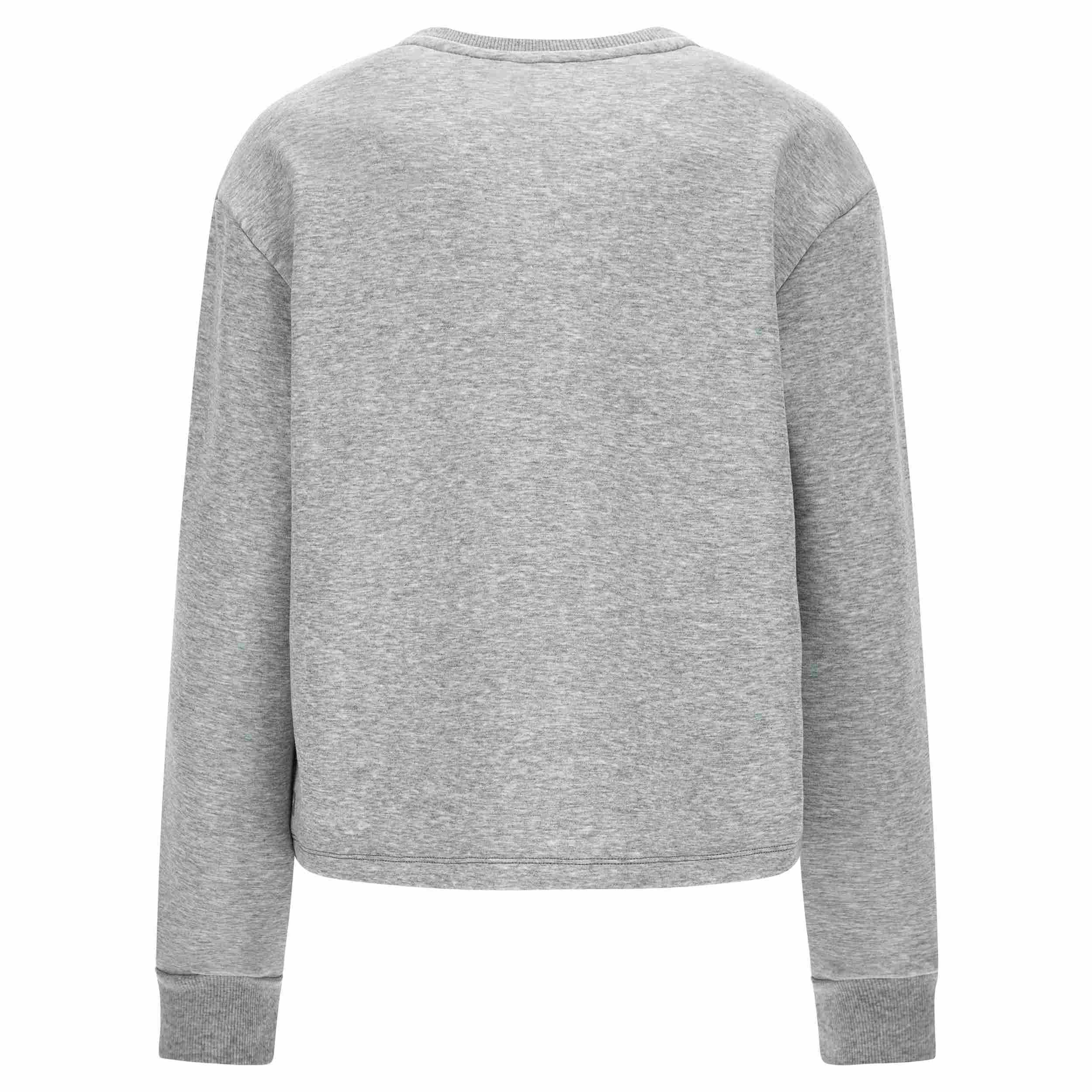 FREDDY Cropped Melange Comfort Fit Sweatshirt  