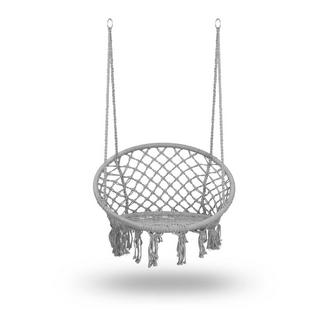 B2X Chaise de jardin suspendue BOHO gris  