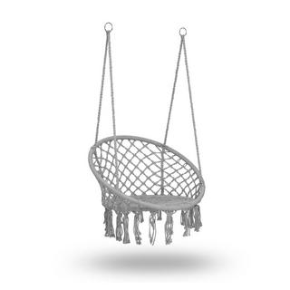 B2X Chaise de jardin suspendue BOHO gris  