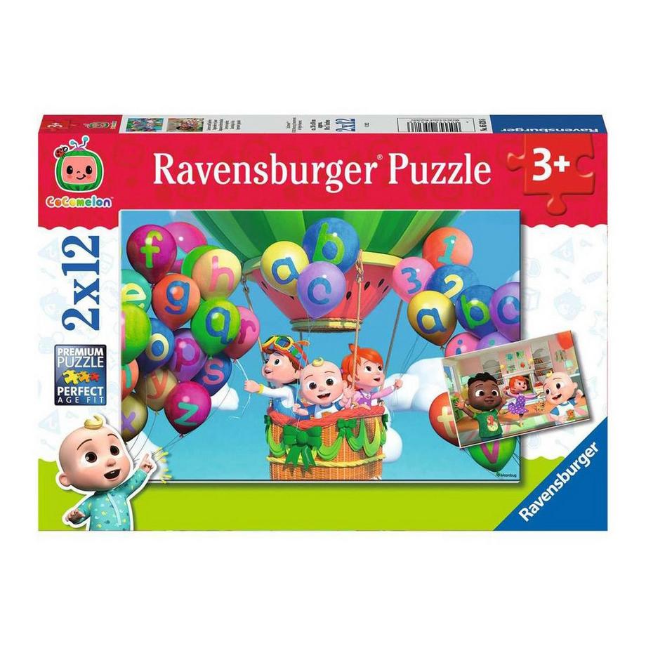 Ravensburger  Puzzle Lernen und Spielen (2x12) 