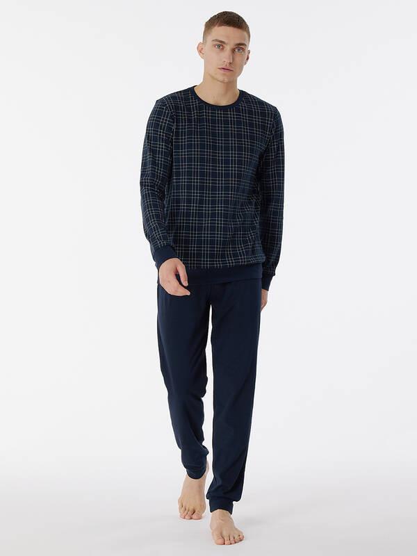 Schiesser Bündchen Pyjama  