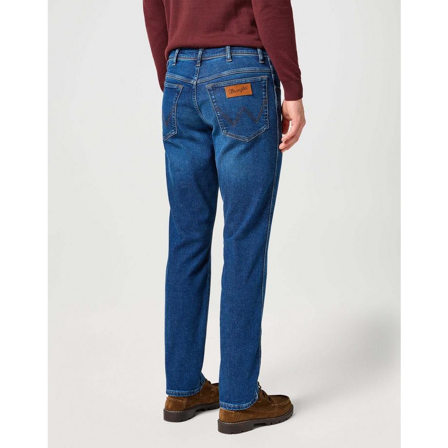 Wrangler Texas Slim Jeans Dark Trails  
