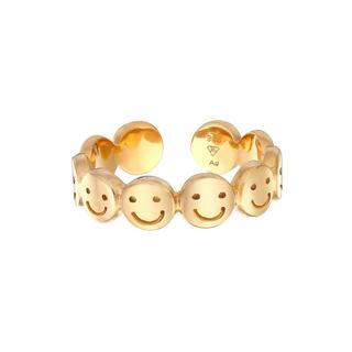 Elli  Ring Bandring Mit Smile-Motif Offen 