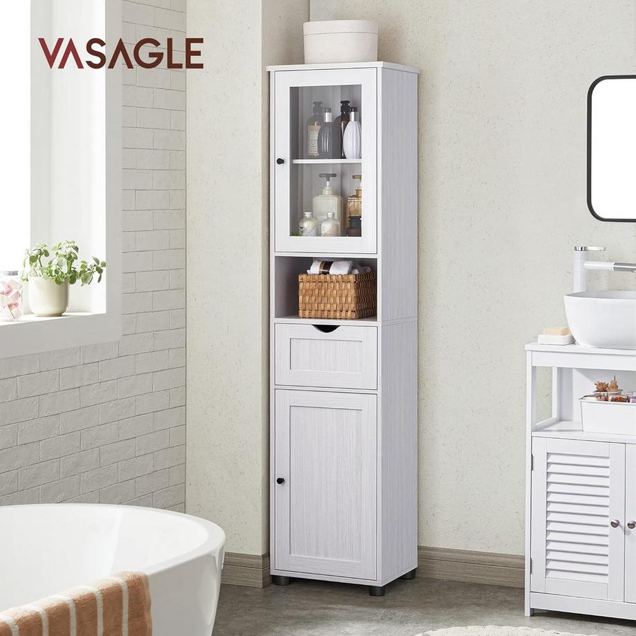 Songmics Badezimmerschrank Hochschrank  