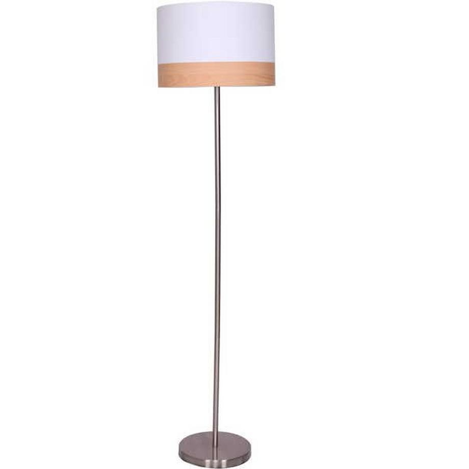 Lampadaire rond 38 cm blanc
