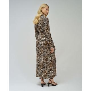 Salsa Leopardenmuster Midikleid  