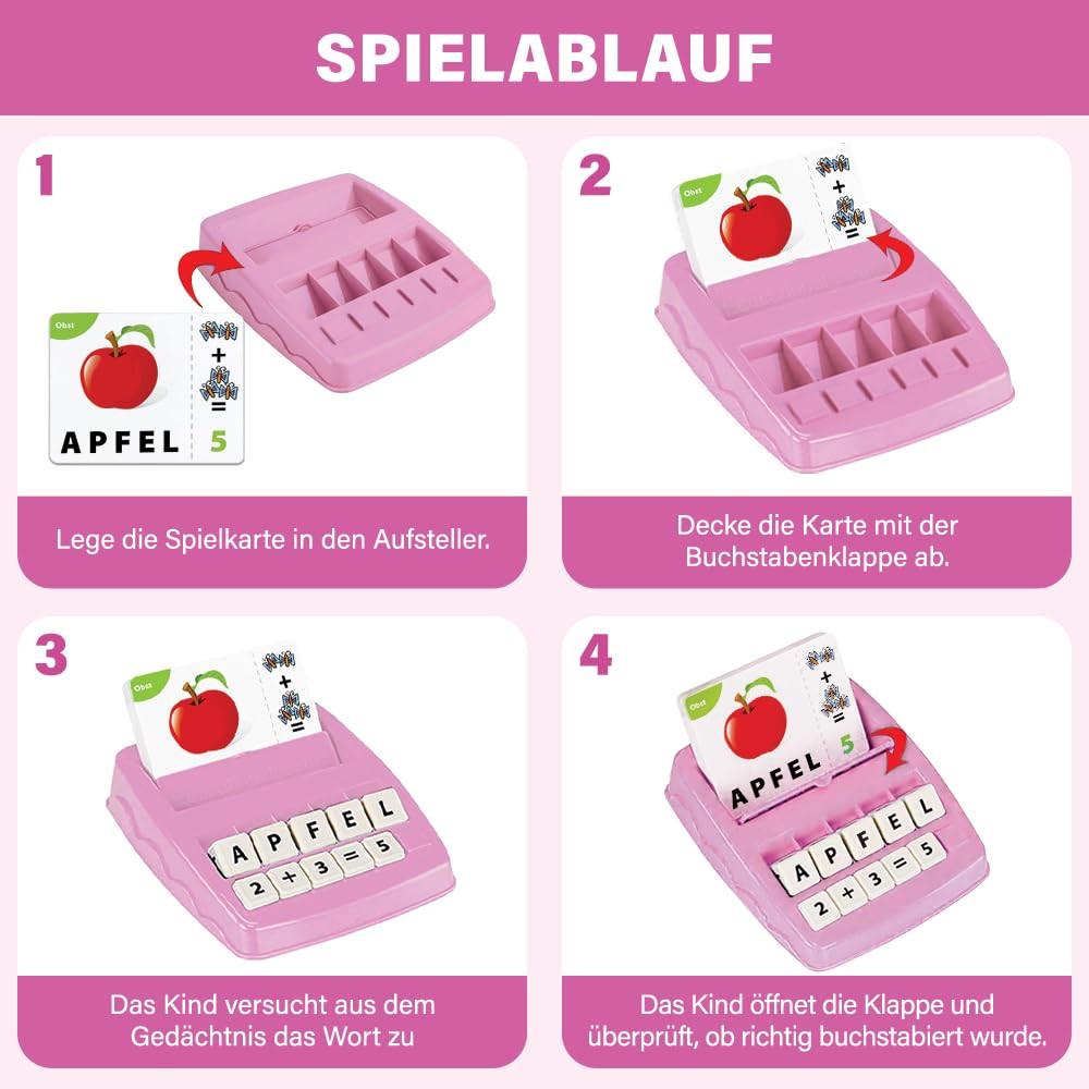 Activity-board  Buchstaben Lernspiel ABC lernen Vorschule Zahlen Schule Starter 1 Klasse 