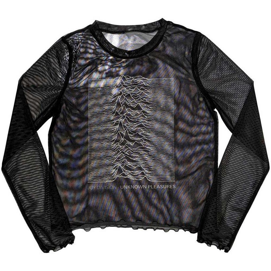 Unknown Pleasures Maglietta Corta Manica Lunga
