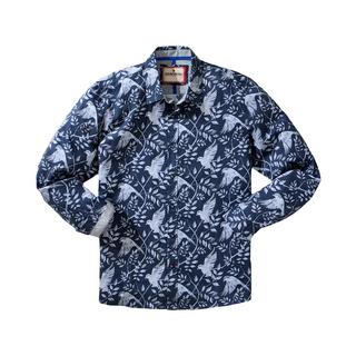 Joe Browns Langarmhemd Klassischer Kragen Vogelmotiv  