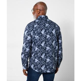 Joe Browns Langarmhemd Klassischer Kragen Vogelmotiv  