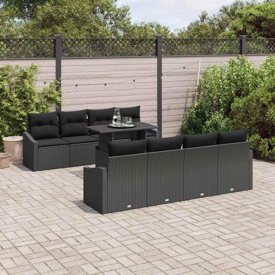 VidaXL Gartensofa poly-rattan  