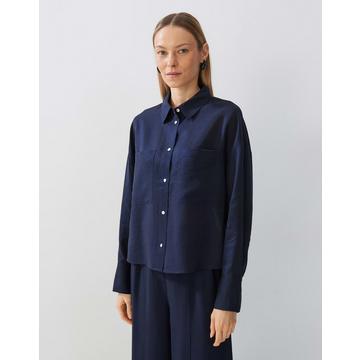 Chemisier à chemise Zaliza Silhouette boxy