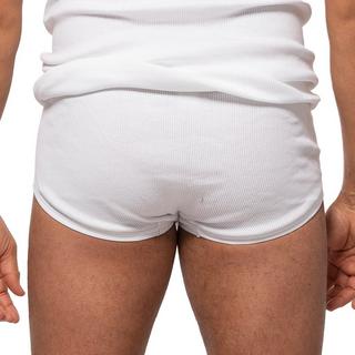 Ammann 4er Pack Organic Cotton Doppelripp Slip  