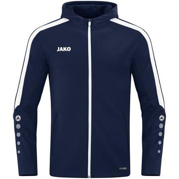 damen-trainingsjacke mit kapuze power