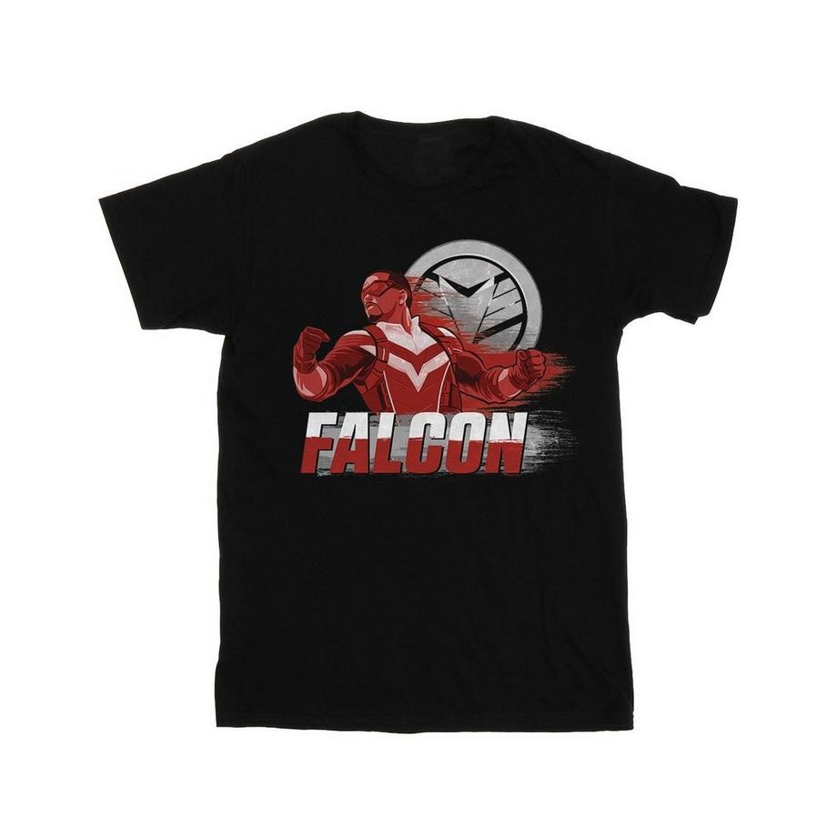 MARVEL Red Fury Falcon T-Shirt Stampa Grafica  